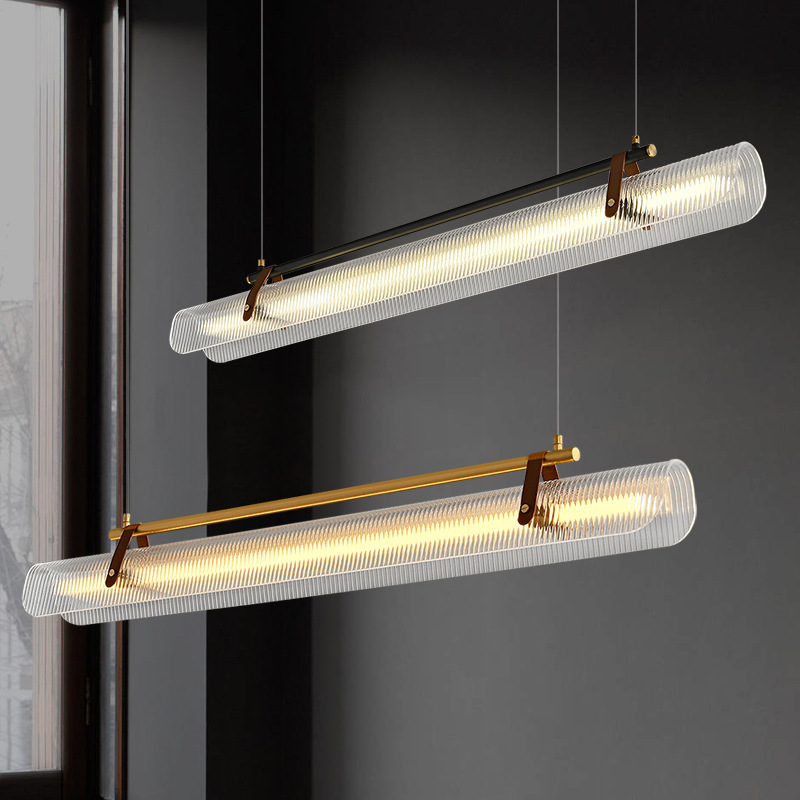 Leatherwork Desk - Designer Restaurant Pendent Lamp Modern Simple