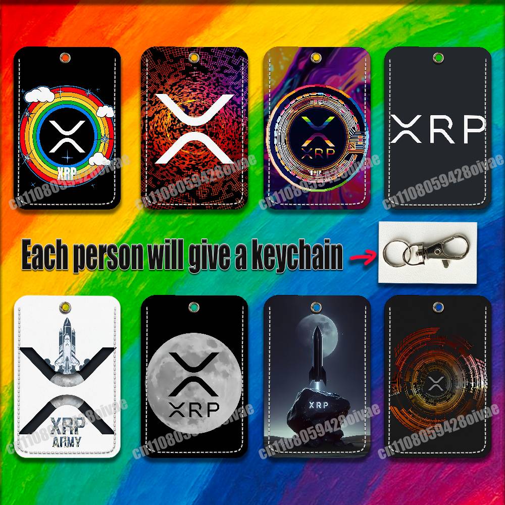 Leatherwork Wallet - Xrp Ripple Crypto Digital Currency For