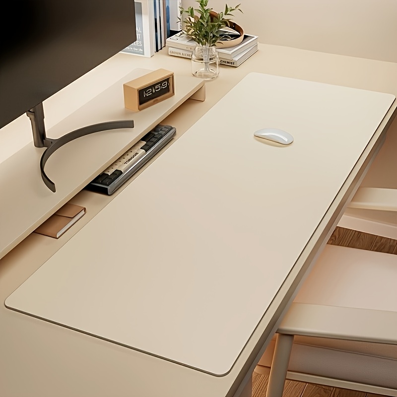 Leatherwork Desk - 1PCS Large PU Leather Mouse Mat,