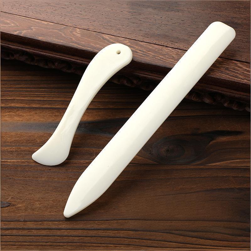 Leatherwork Diy - Leather Craft Bone Folder 2Pcs Hand