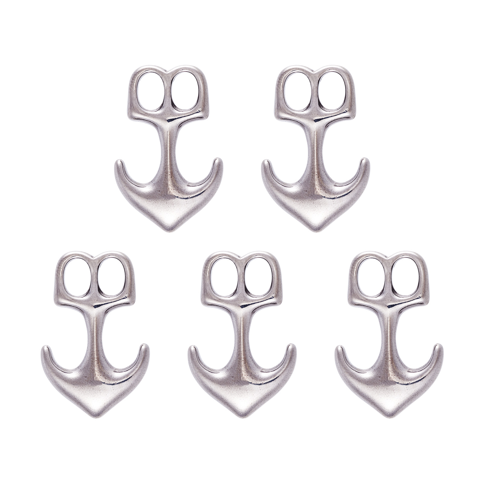 Leatherwork Diy - 5pcs Anchor Hook Clasps 304 Stainless