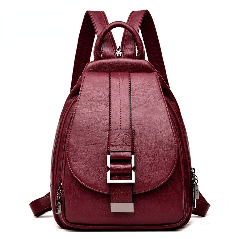 Leatherwork Wallet - Designer Backpacks Women Leather Backpacks Female