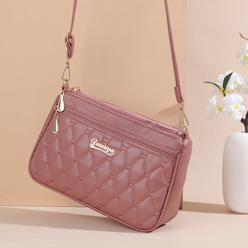 Leatherwork Thread - PU Leather Crossbody Bags Zipper New
