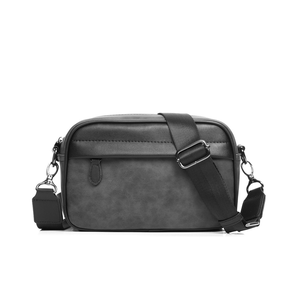 Leatherwork Patterns Free - Men Classic Pattern Business Sling Bags