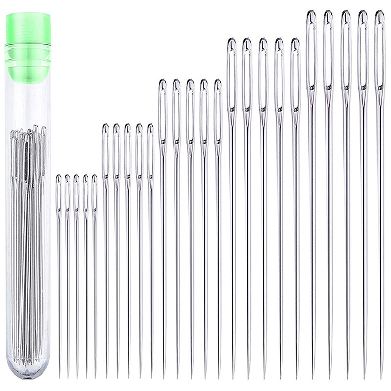 Leatherwork Needles - 25 Pcs Large Eye Stitching Needles