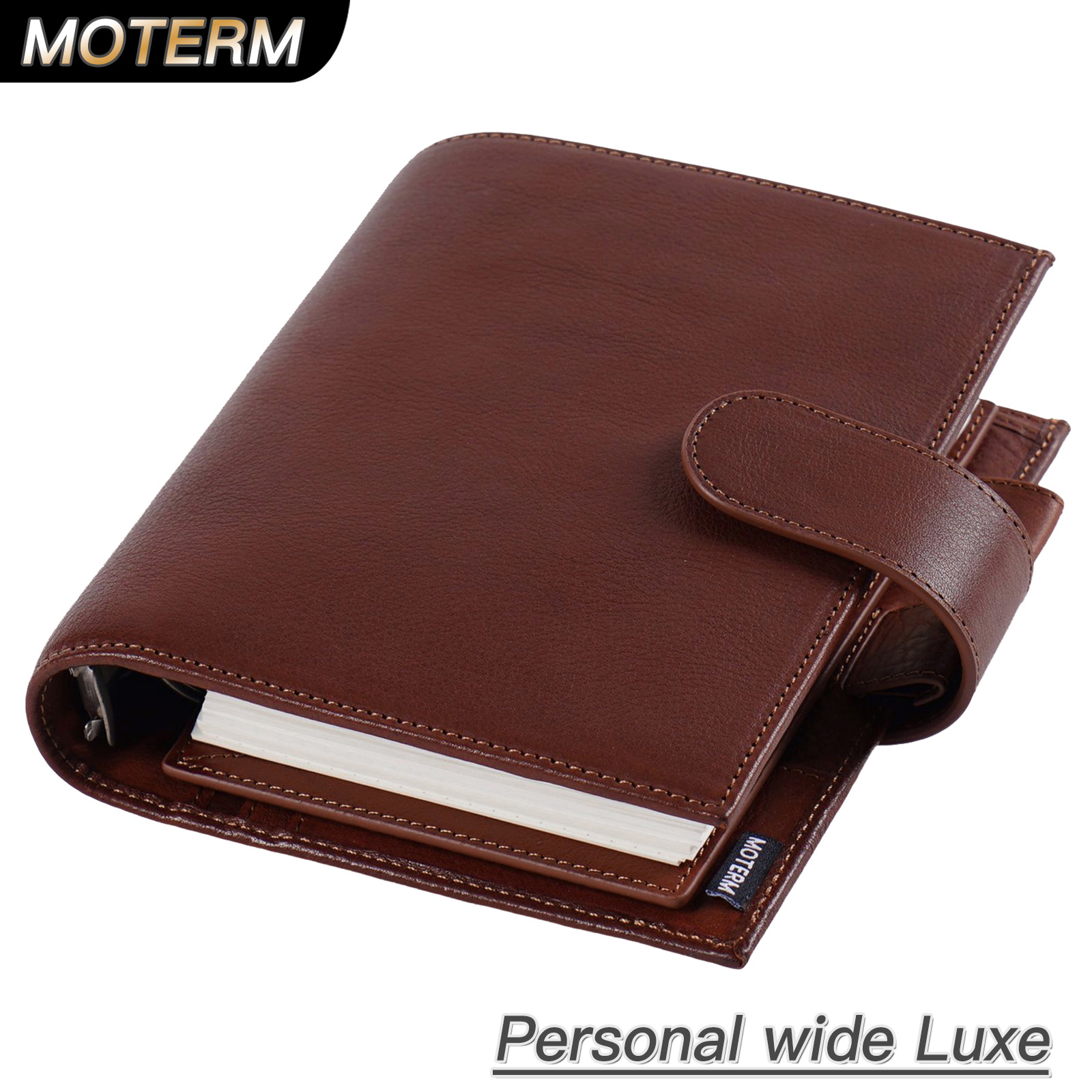 Leather Work Notebook - Moterm Full Grain Vegetable Tanned Leather