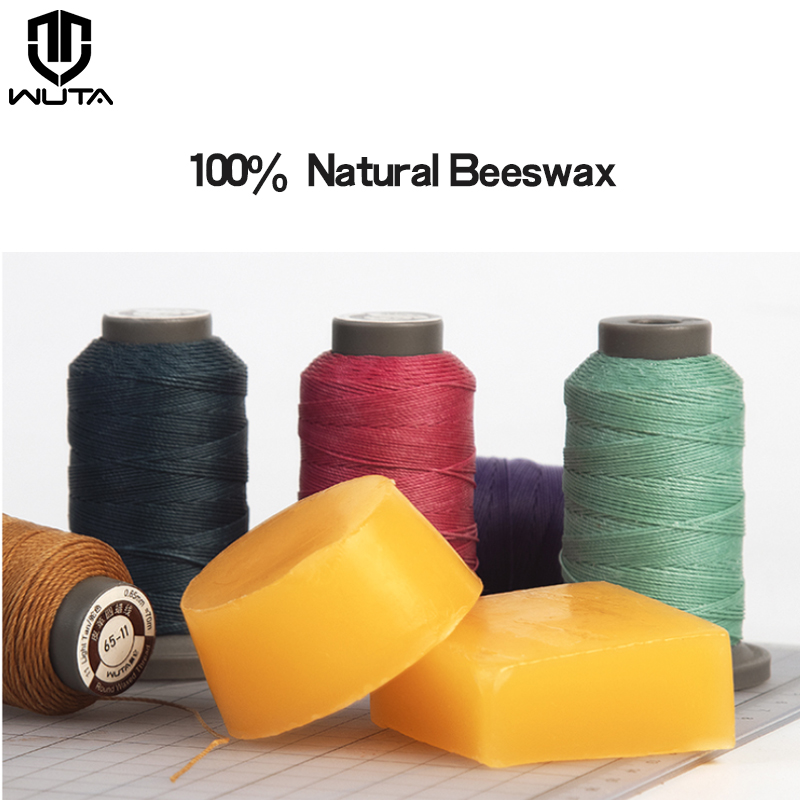 Leatherwork Thread - WUTA 1PC 100% Natural Beeswax Pure