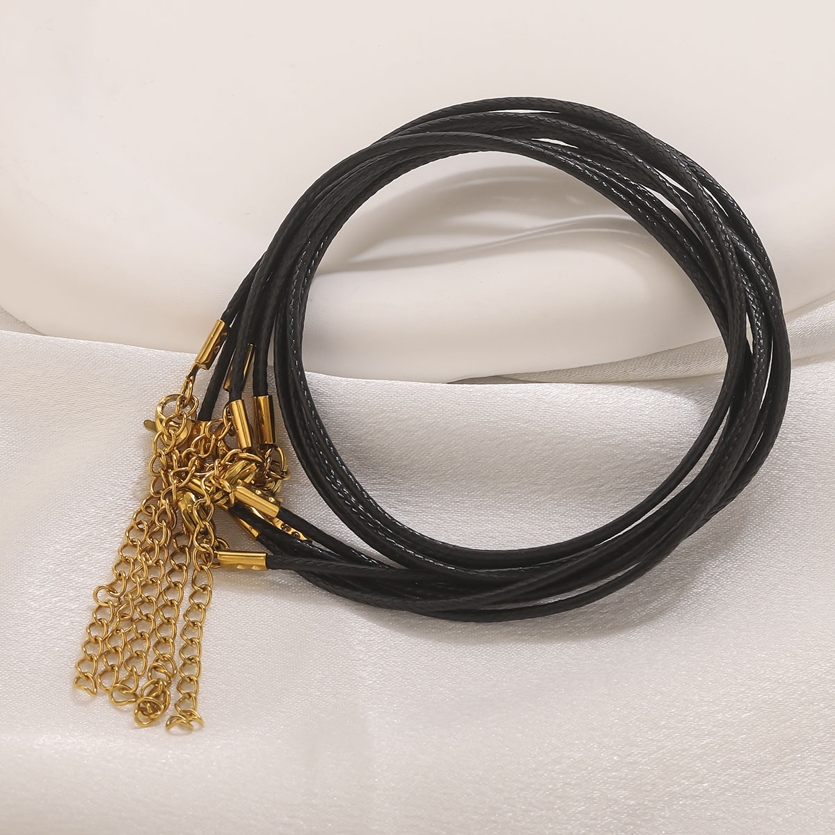 5pcs Leather Cord Necklace Wit - огляд і ціна Leatherwork Diy