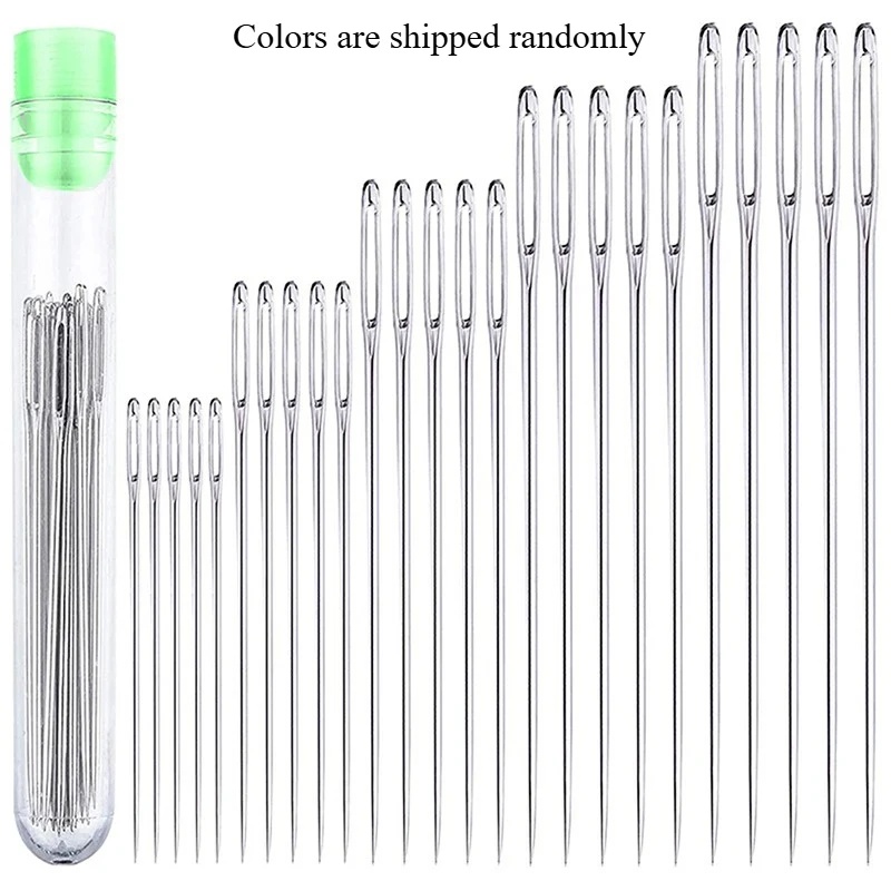 25 Pcs Large Eye Stitching Nee - огляд і ціна Leatherwork Needles