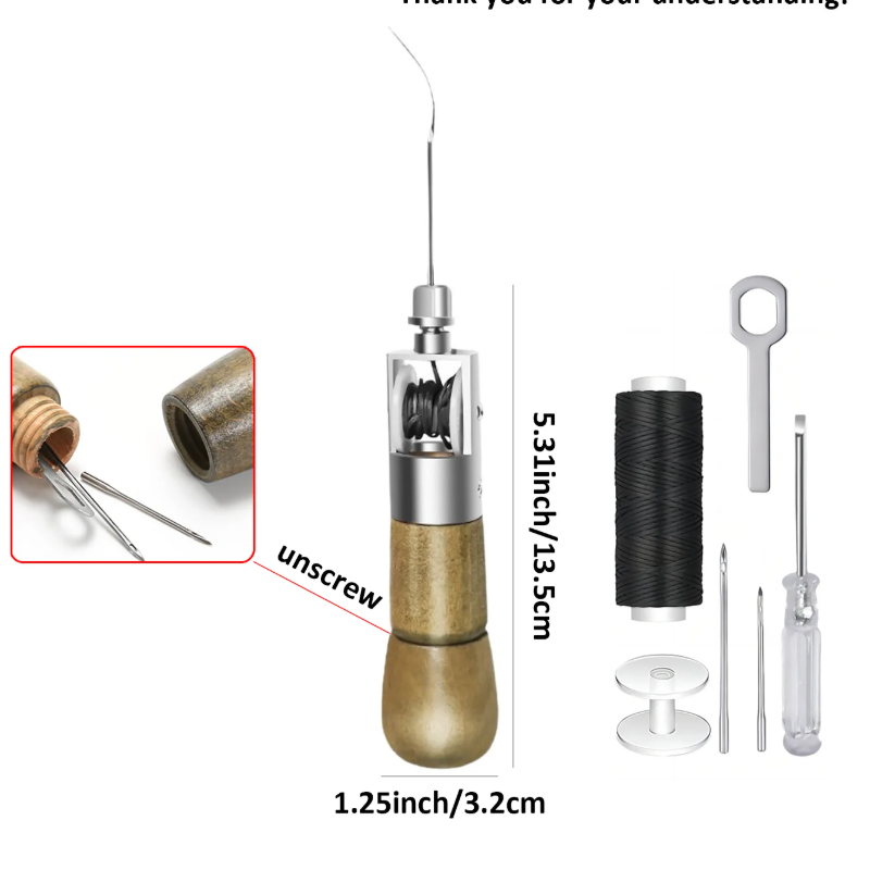 Professional Leather Sewing Aw - огляд і ціна Leatherwork Needles