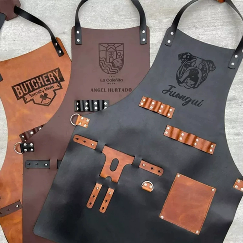 Apron Kitchen Outdoor Barbecue - огляд і ціна Leatherwork Apron