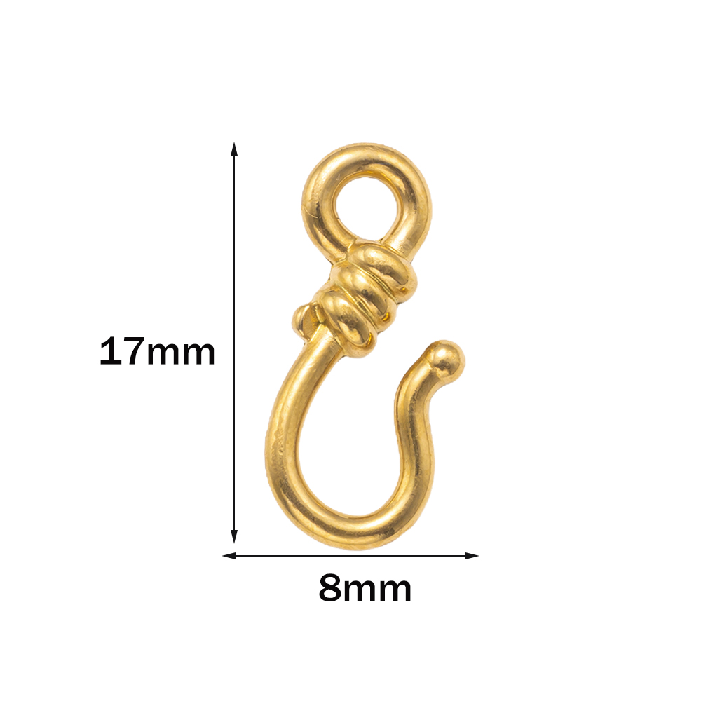 5pcs Stainless Steel S Shape H - огляд і ціна Leatherwork Diy