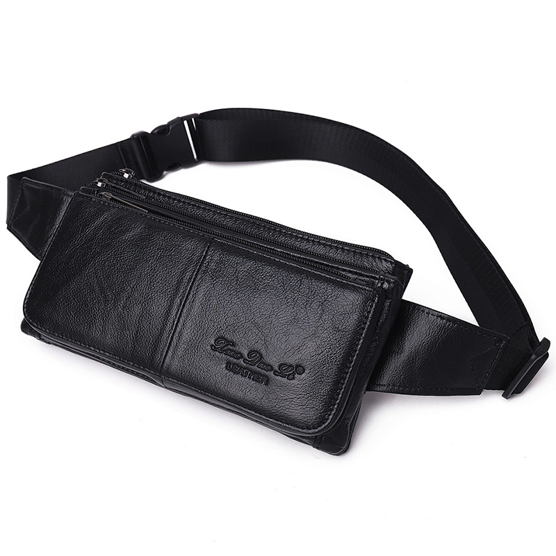 Men Waist Fanny Pack Belt Hip  - огляд і ціна Leatherwork Wallet