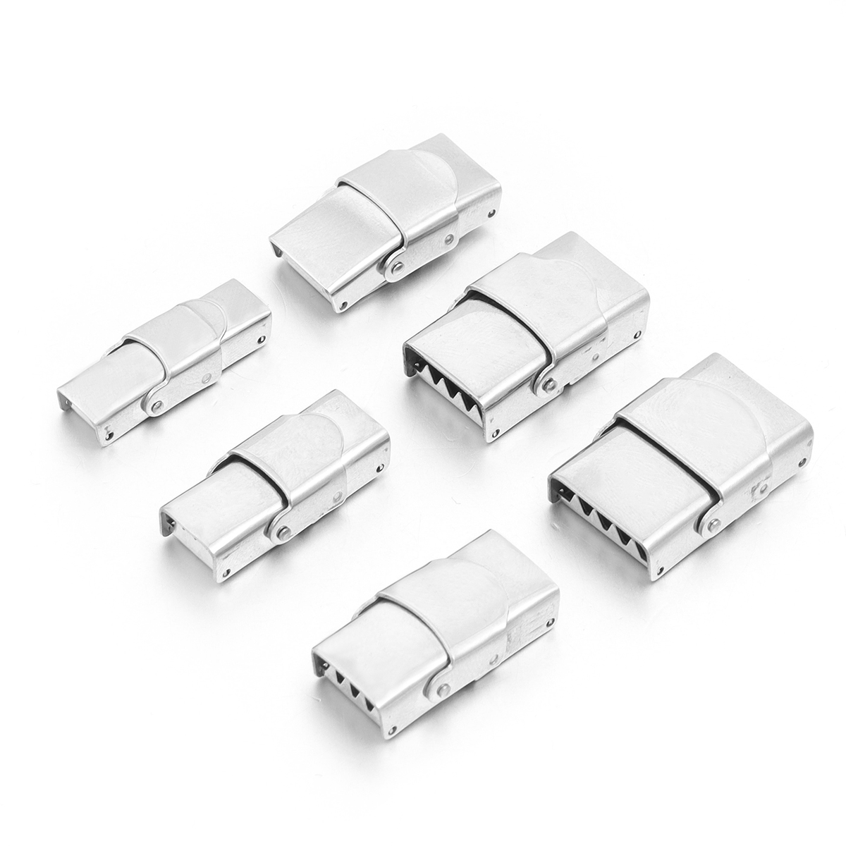 5pcs/lot Stainless Steel Clasp - огляд і ціна Leatherwork Diy