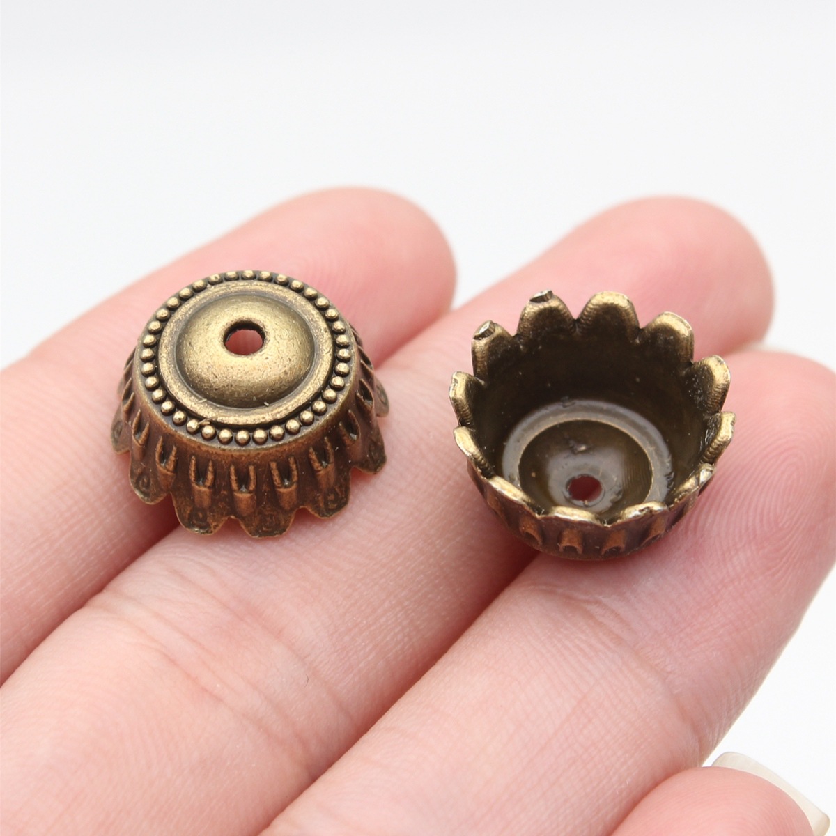 Metal Tassel Caps End Stopper  - огляд і ціна Leatherwork Diy