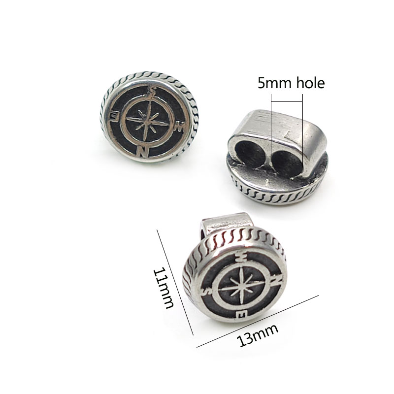 4Pcs Stainless Steel Beads Spa - огляд і ціна Leatherwork Diy