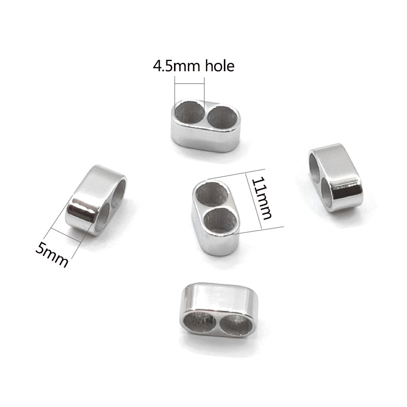 4Pcs Stainless Steel Beads Spa - огляд і ціна Leatherwork Diy