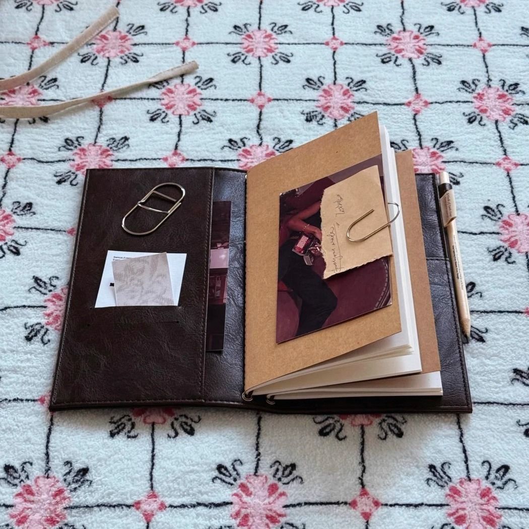 Vintage Black Notebook PU Leat - огляд і ціна Leather Work Notebook
