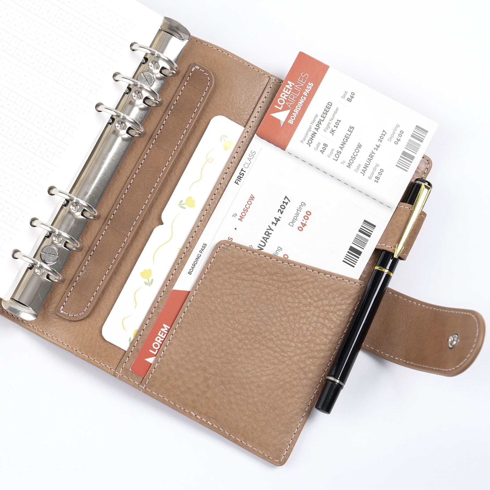 Moterm Franklin Covey Compact  - огляд і ціна Leather Work Notebook