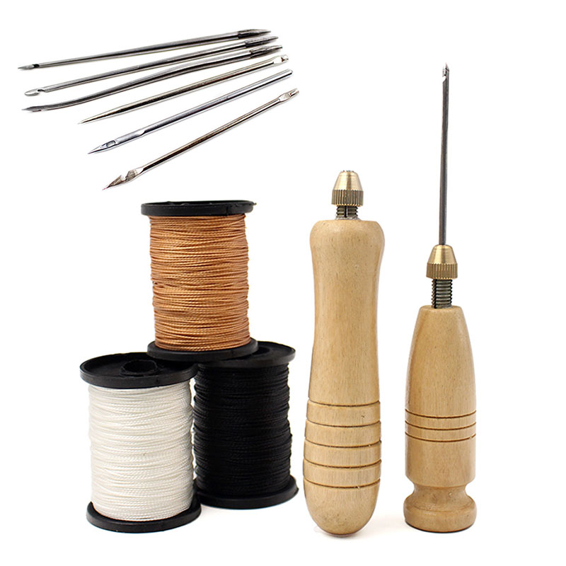 1Set DIY Leather Sewing Awl Ne - огляд і ціна Leatherwork Thread