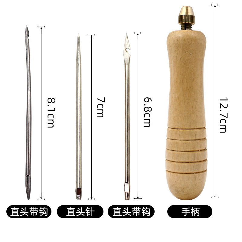 1Set DIY Leather Sewing Awl Ne - огляд і ціна Leatherwork Thread