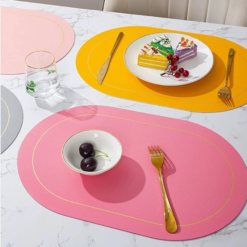 Table Leather Placemats, Heat  - огляд і ціна Leatherwork Desk