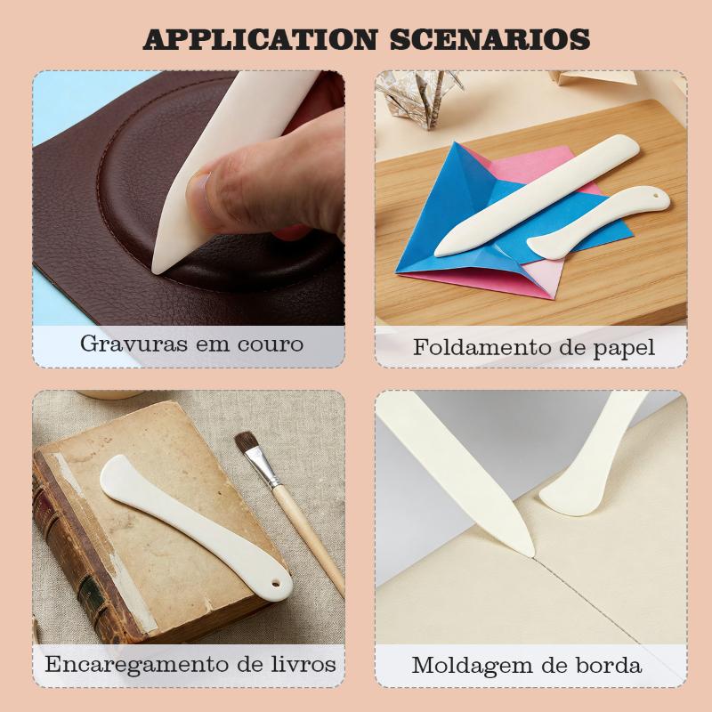 Leather Craft Bone Folder 2Pcs - огляд і ціна Leatherwork Diy