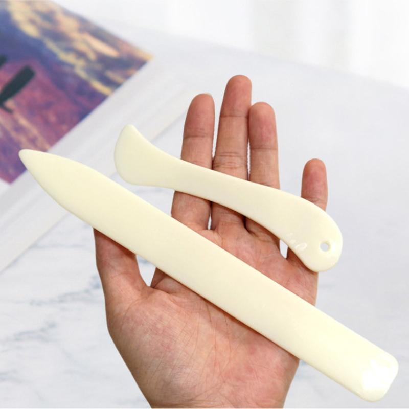 Leather Craft Bone Folder 2Pcs - огляд і ціна Leatherwork Diy