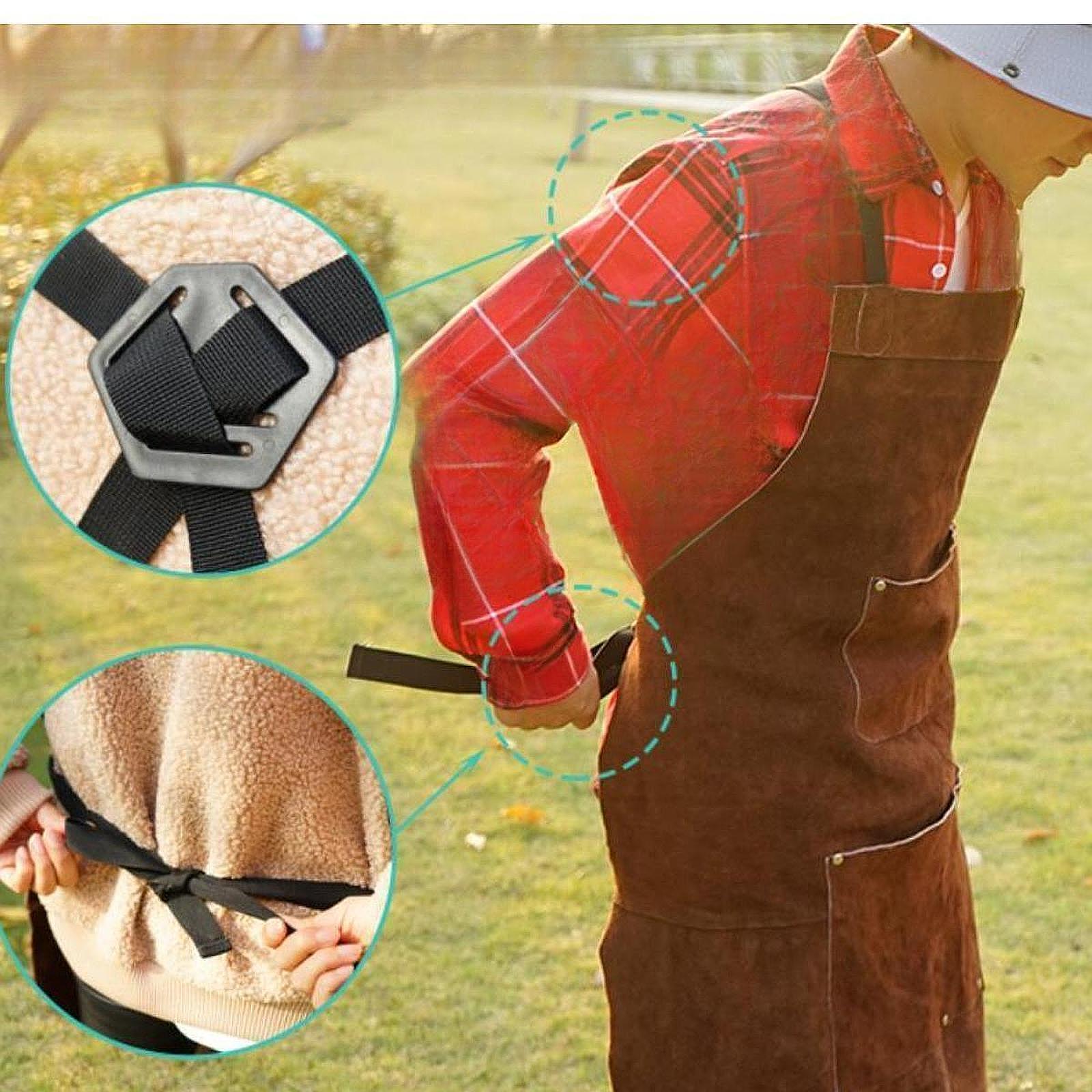 Welding Work Apron Wear Resist - огляд і ціна Leather Work Japan