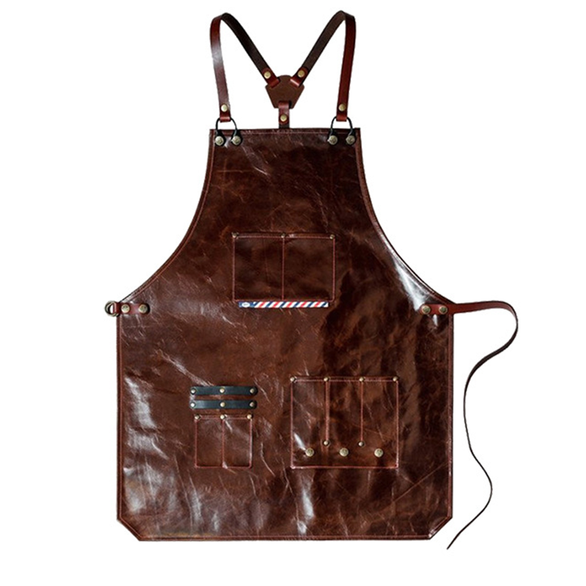 Men's Leather Work Apron with  - огляд і ціна Leatherwork Apron