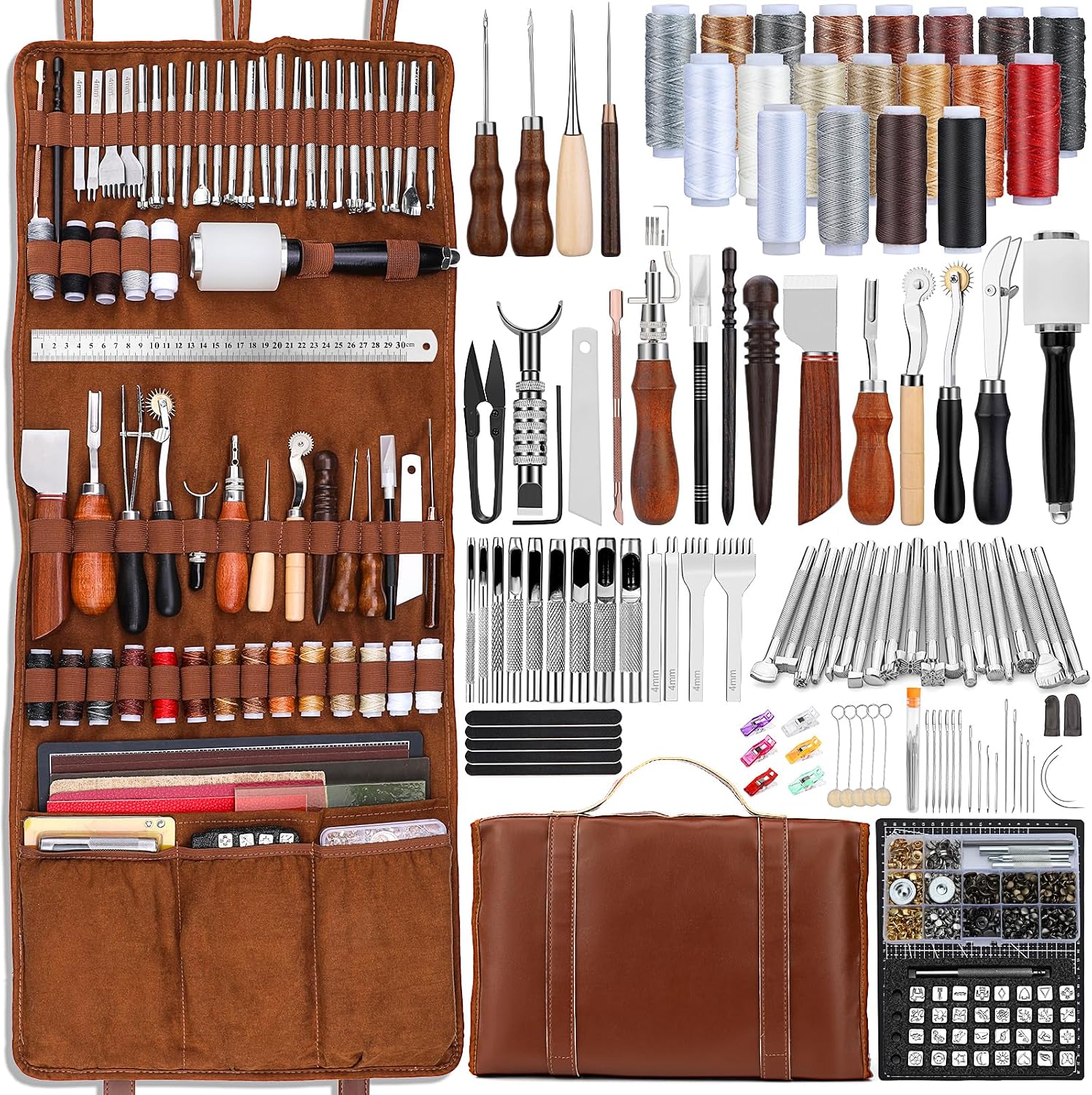Leather Tooling Kit Leather Cr - огляд і ціна Leather Work Leather