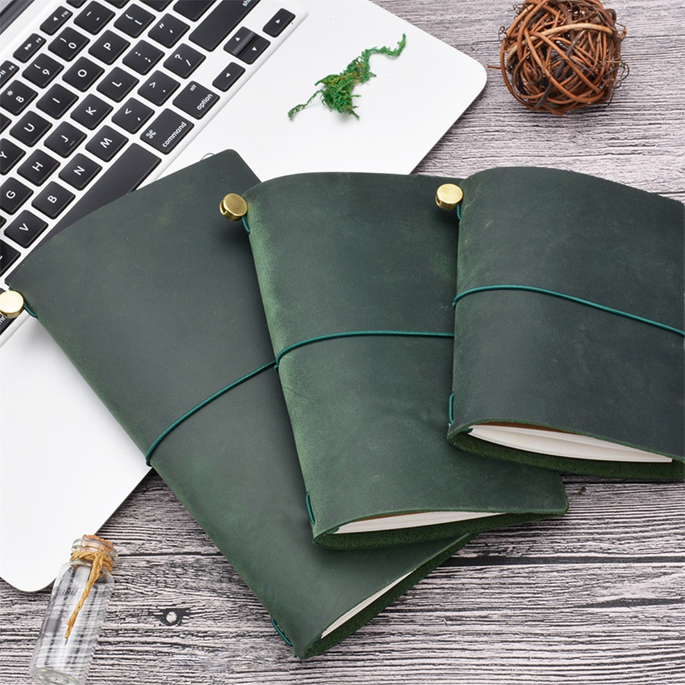 Genuine Leather Traveler Noteb - огляд і ціна Leather Work Notebook