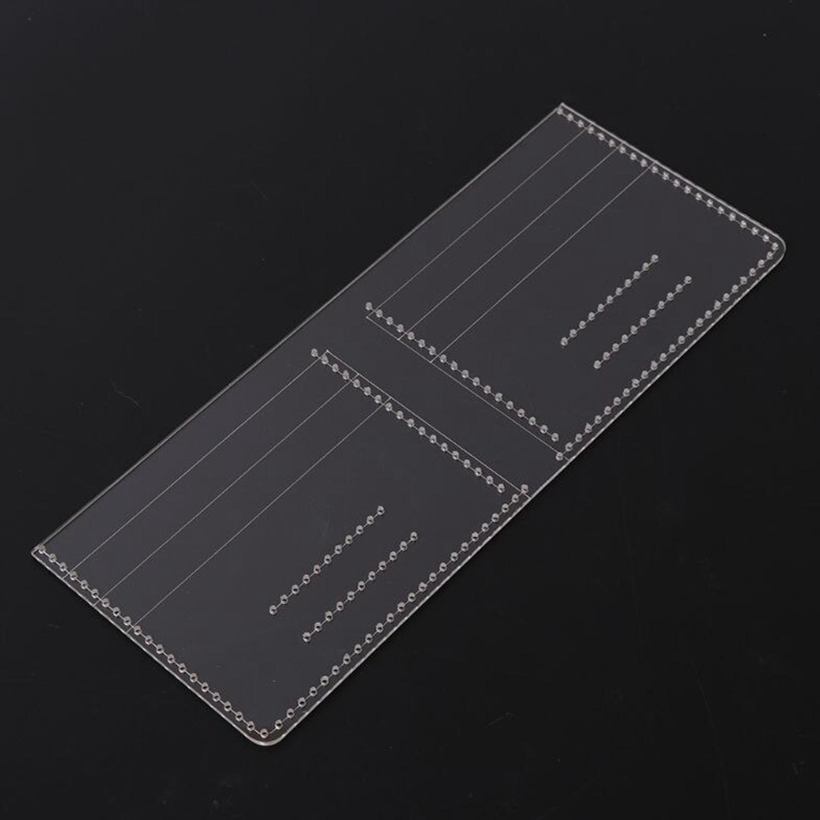 Acrylic Leather Wallet Card Ba - огляд і ціна Leatherwork Patterns Free
