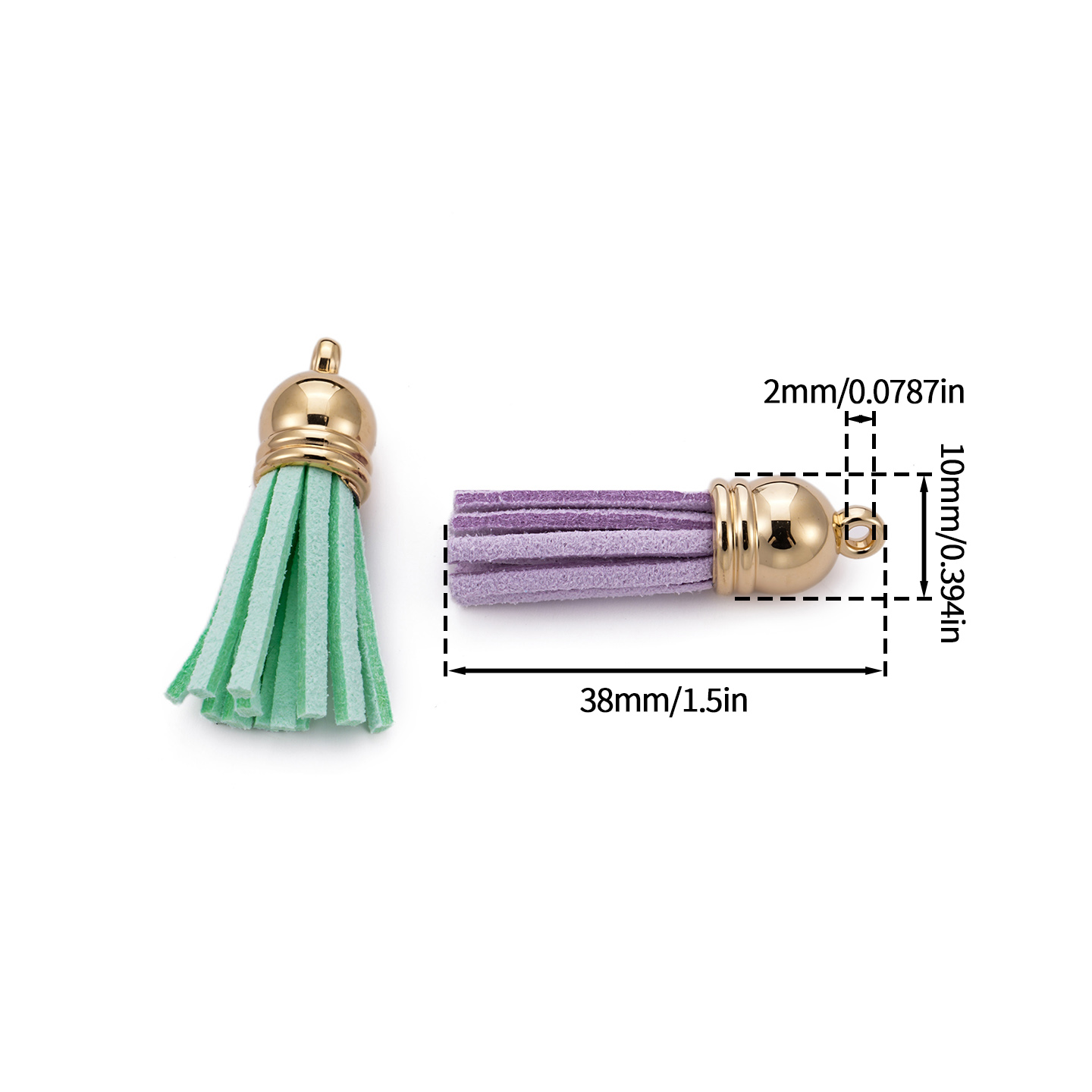 20pcs/Lots Tassel Synthetic Su - огляд і ціна Leatherwork Diy