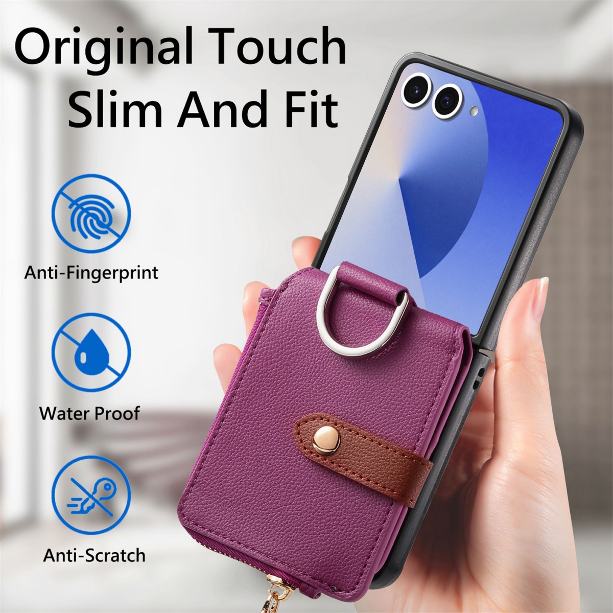Luxury Card Holder Phone Case  - огляд і ціна Leatherwork Wallet