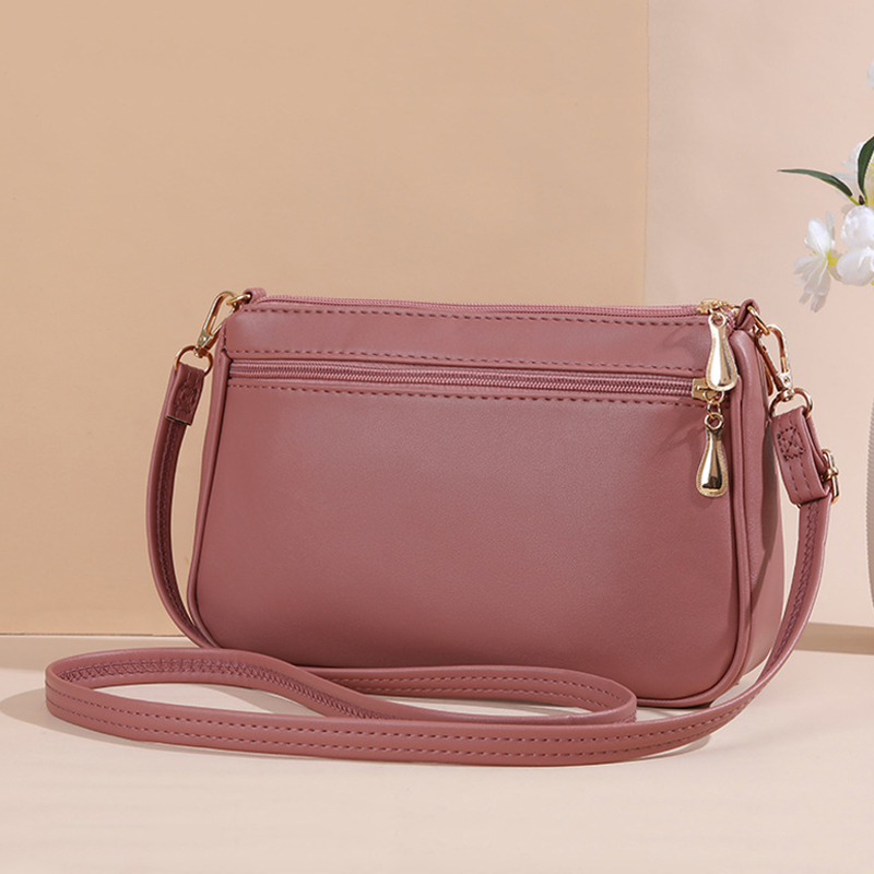 PU Leather Crossbody Bags Zipp - огляд і ціна Leatherwork Thread