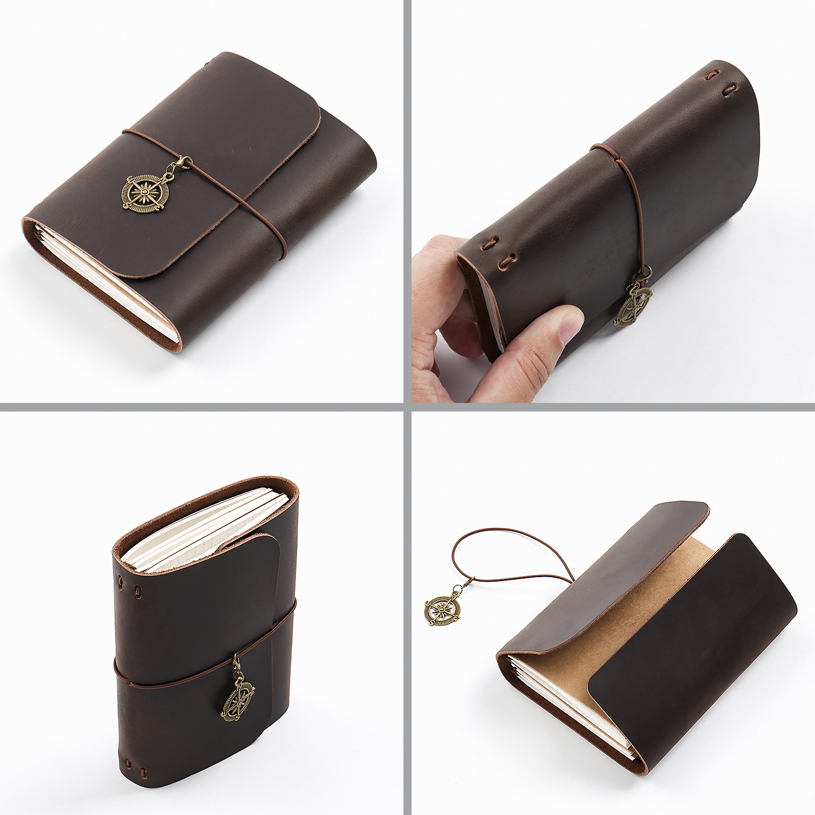 New Arrival Triple Fold TN Tra - огляд і ціна Leather Work Notebook