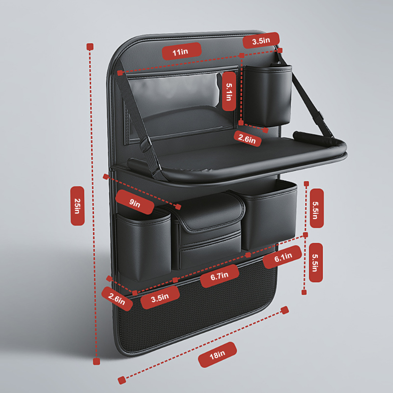 SEAMETAL Car Seat Back Organiz - огляд і ціна Leatherwork Desk