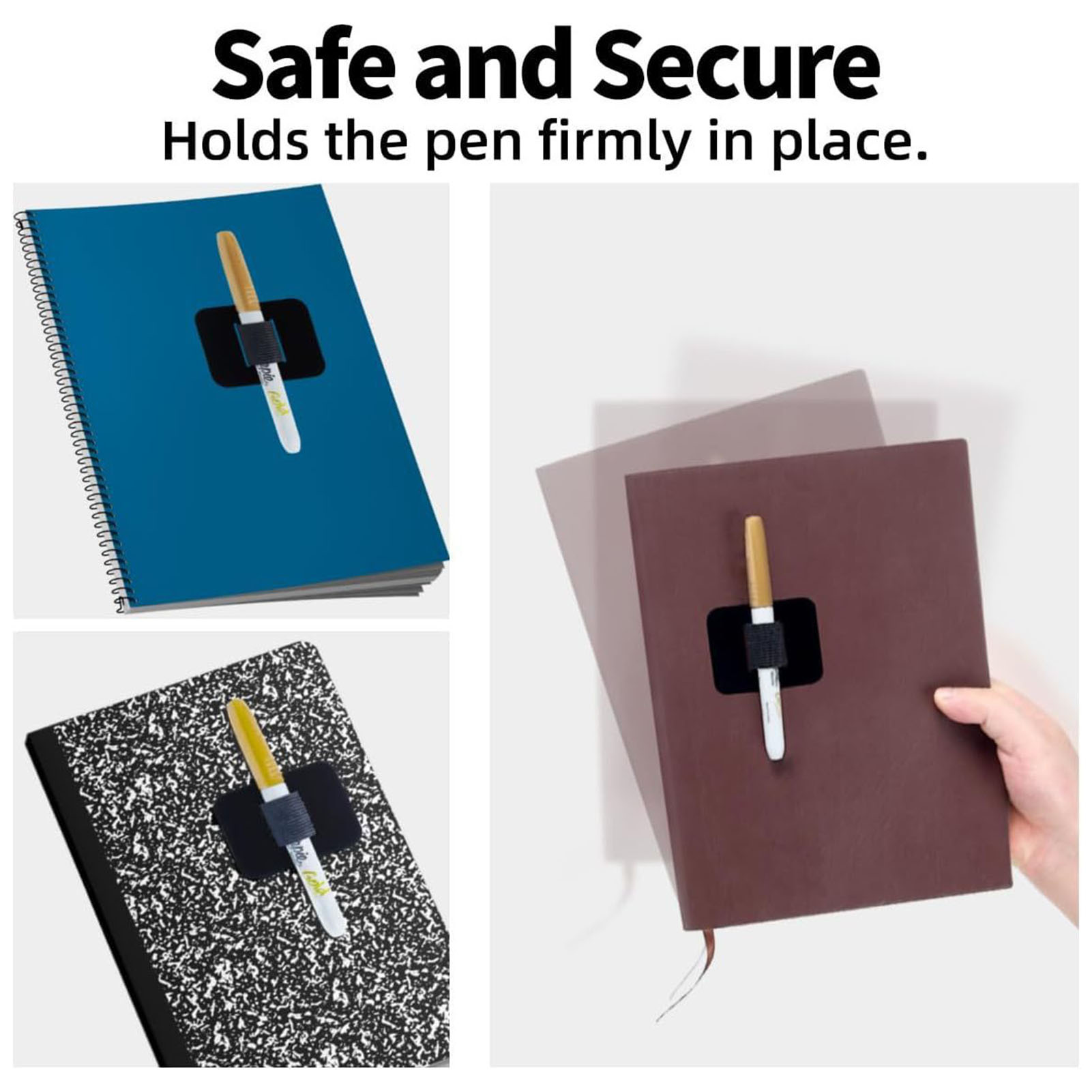 Self-Adhesive PU Pen Holder fo - огляд і ціна Leatherwork Desk