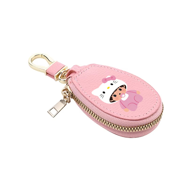 1pcs MONCHHICHI Leather Zipper - огляд і ціна Leatherwork Wallet