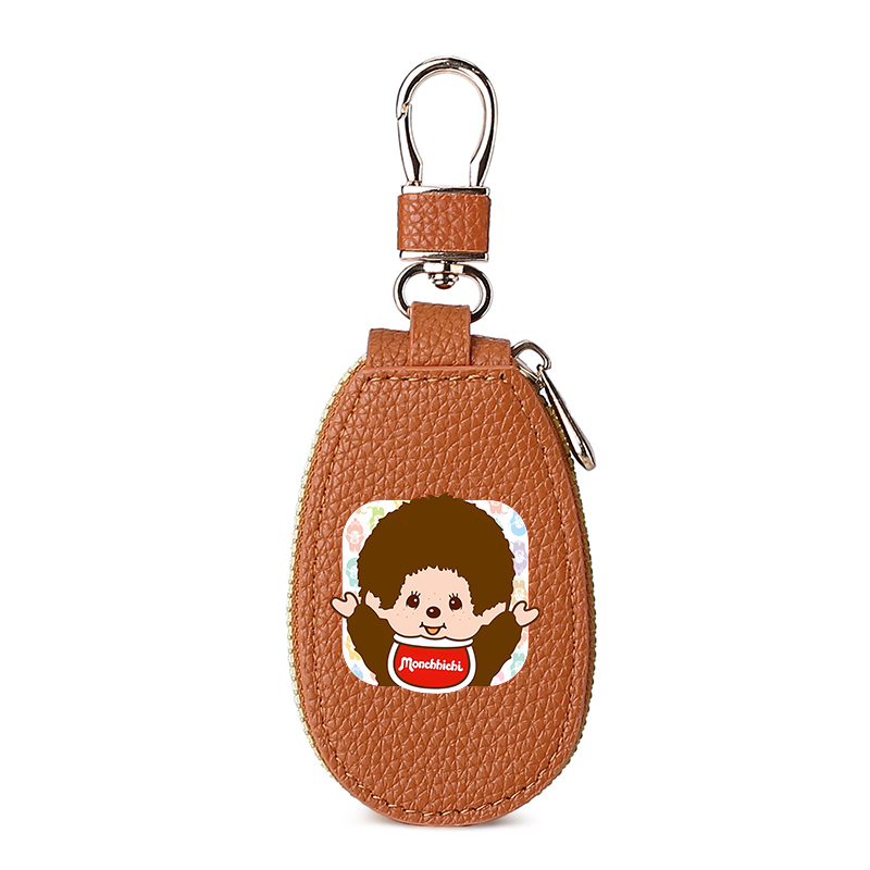 1pcs MONCHHICHI Leather Zipper - огляд і ціна Leatherwork Wallet