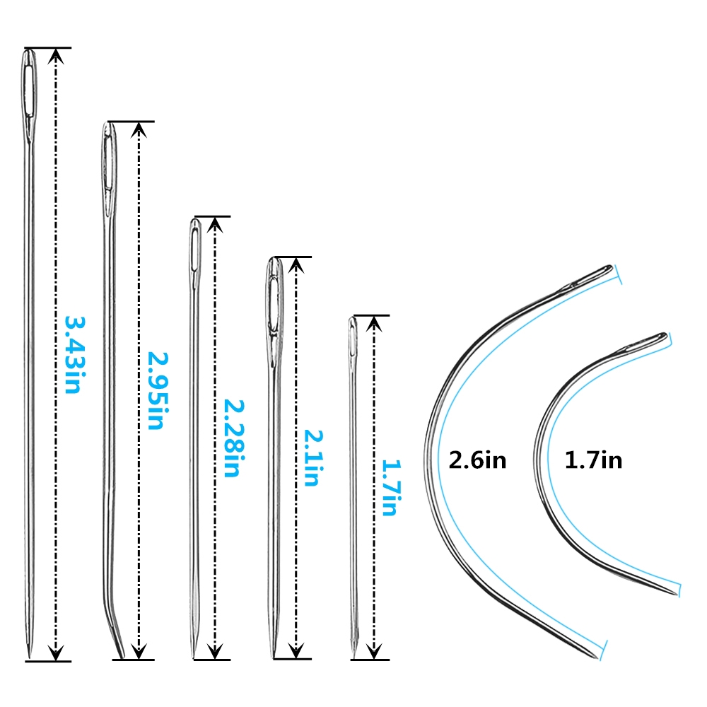 7 PCS/Pack Leather Sewing Need - огляд і ціна Leatherwork Needles