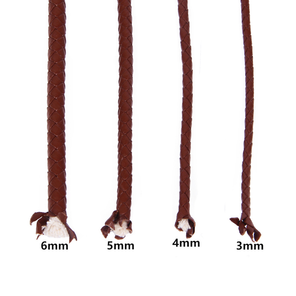1meter 3mm 4mm 5mm 6mm Round G - огляд і ціна Leatherwork Diy