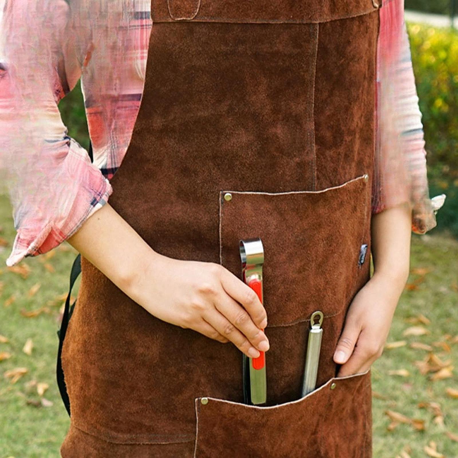 Workshop Garage Apron Wear Res - огляд і ціна Leather Work Japan