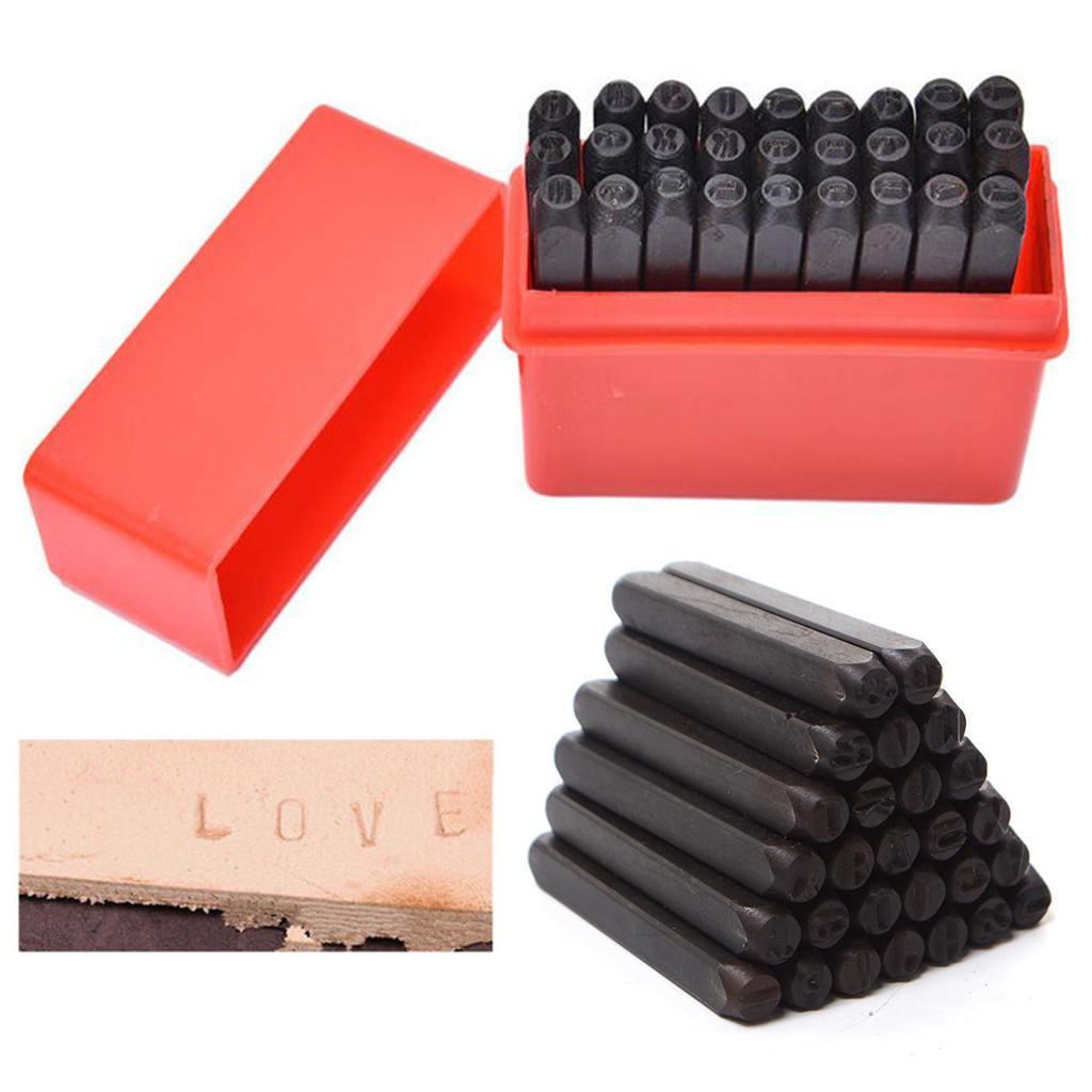 Letters Punch Set Steel Metal  - огляд і ціна Leatherwork Patterns Free
