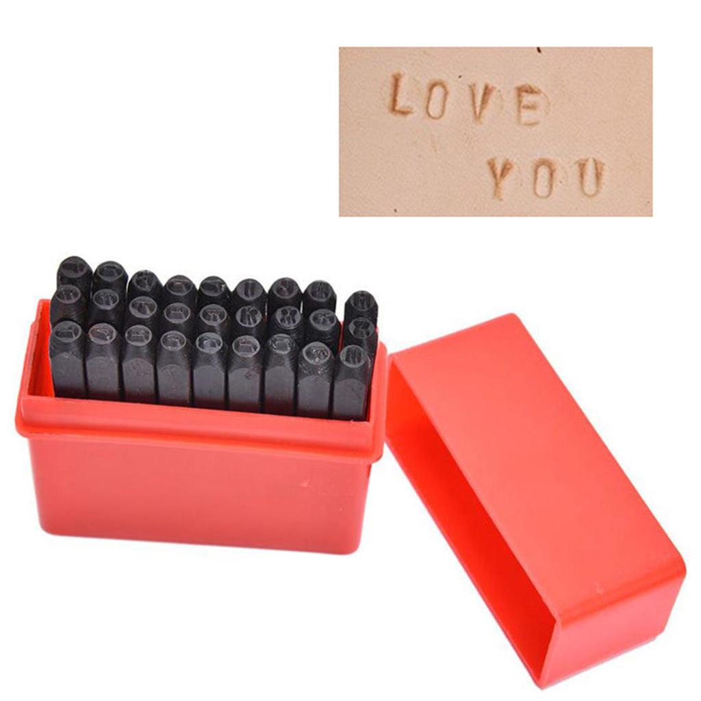Letters Punch Set Steel Metal  - огляд і ціна Leatherwork Patterns Free