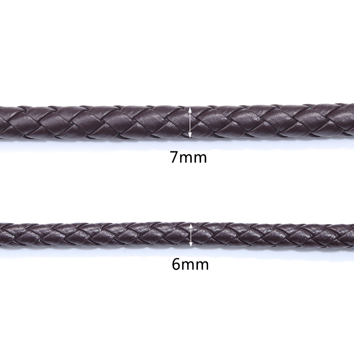 5 Yards/lot 6/7mm Braided Leat - огляд і ціна Leatherwork Diy