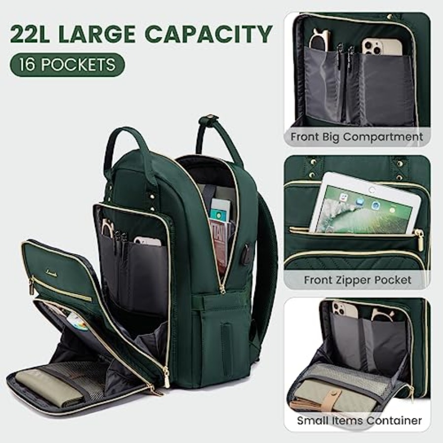 Laptop Backpack for Women, Wat - огляд і ціна Leather Work Leather
