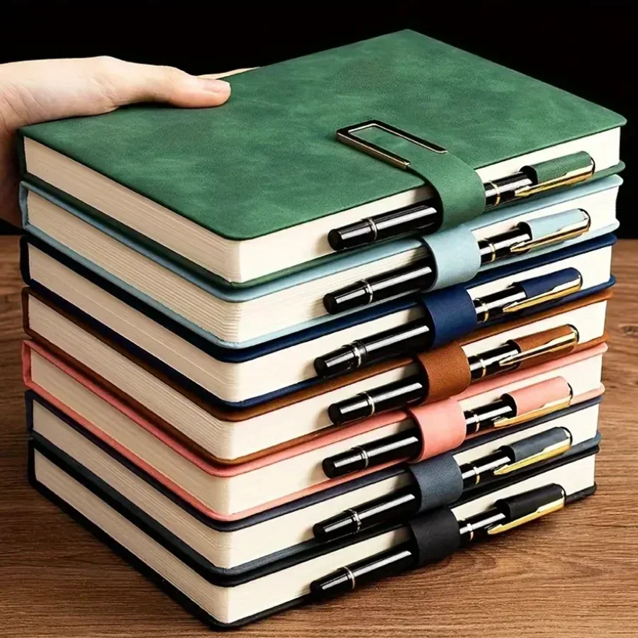 1pcs Soft-Cover Vintage A5 Lea - огляд і ціна Leather Work Notebook