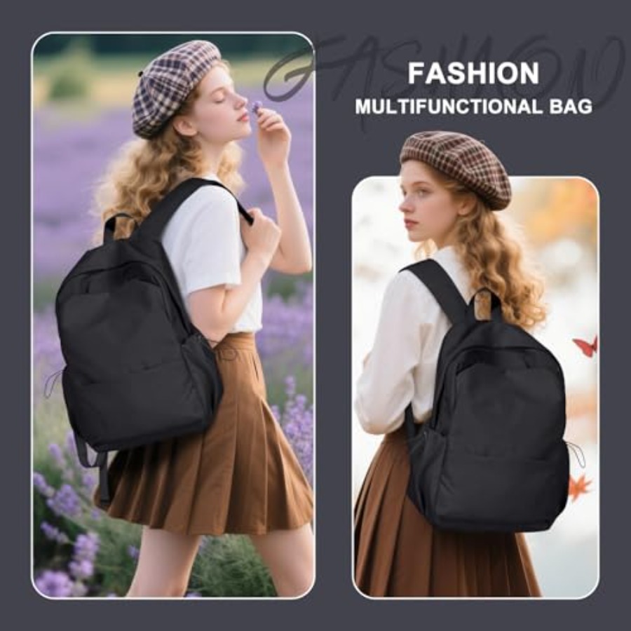 Black Backpack for Women, Smal - огляд і ціна Leather Work Leather